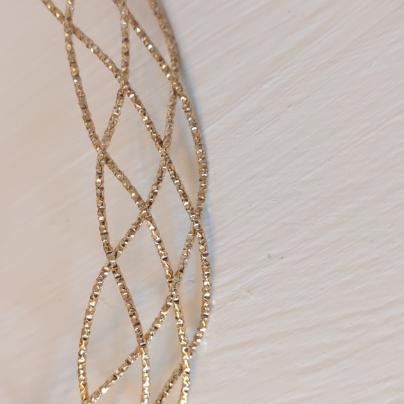 BOGO! Gold Tone Glam Choker Necklace - Picture 2 of 5